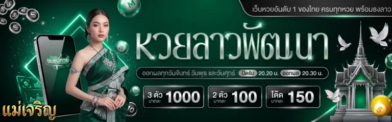 โปรโมชั่น เว็บแม่เจริญ